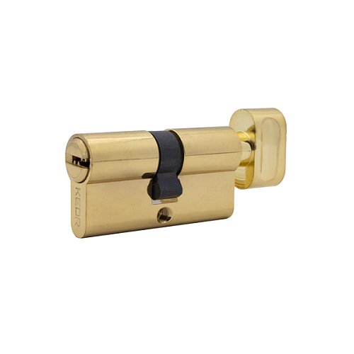 Цилиндр KEDR Brass 90T (35*55T) ZCG полированная латунь - Фото №2