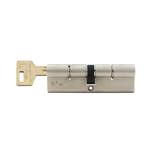 Цилиндр CISA C3000 90 (30*60) никель матовый 3 ключа - Фото №5