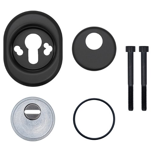 Протектор врізний AZZI FAUSTO Antiscasso NO в чашці чорний матовий - Фото №10