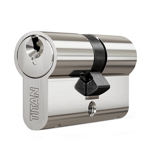 Циліндр TITAN K1 A 60 (30*30) нікель сатин - Фото №5