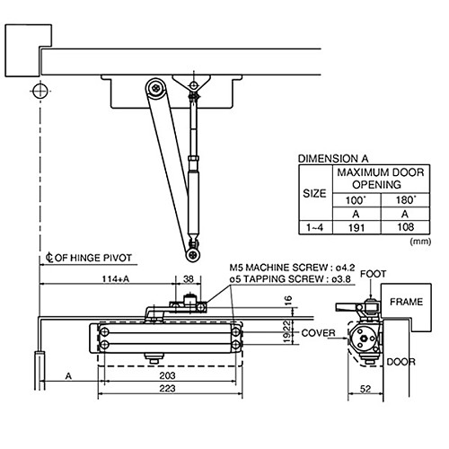 Дотягувач RYOBI D-1504 UNIV до 80кг FIRE Білий - Фото №11