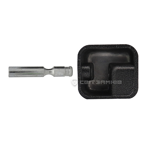 Замок навісний ГОЛЕОЛ ЗВС-17 (3 ключа) - Фото №4