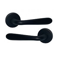 Ручки на розетте SICMA Derby Nero Opaco черный матовый