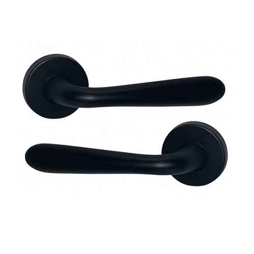 Ручки на розетте SICMA Derby Nero Opaco черный матовый - Фото №1