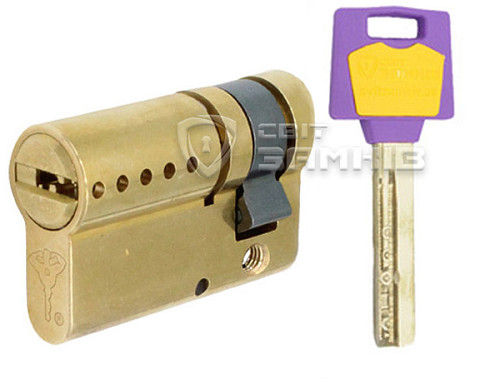 Циліндр половинка MUL-T-LOCK MTL400/ClassicPRO 40,5 (31*9,5) латунь 3 ключа - Фото №1