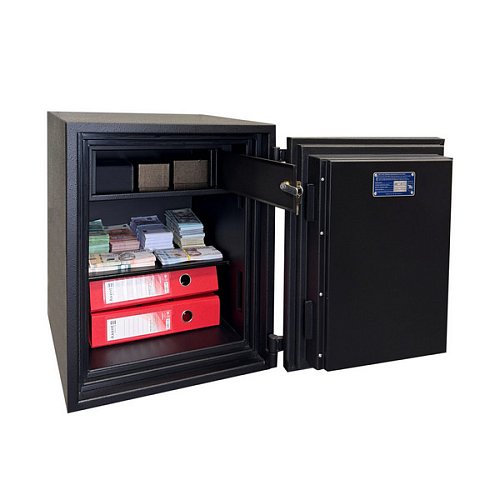 Сейф огнестойкий GRIFFON FRS.57.E BLACK - Фото №6