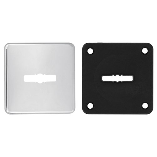 Накладка сувальдна AZZI FAUSTO MDM/QSLIM/CL квадратна хром полірований - Фото №3