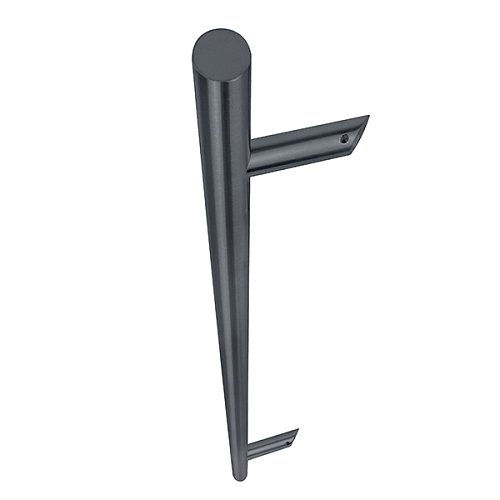 Ручки скобы ABARO Bali 45° L: 1400 X: 1200 D: 32mm SS 304 антрацит RAL 7016 (комплект) - Фото №2