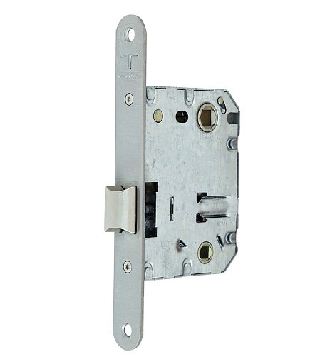 Механізм замка TESA 134U WC (BS50*70мм) матовий хром - Фото №1