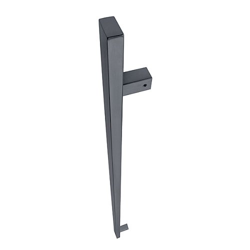 Ручки скобы ABARO Sydney 90° L: 1600 X: 1200 W: 40*20mm SS 304 антрацит RAL 7016 (комплект) - Фото №2