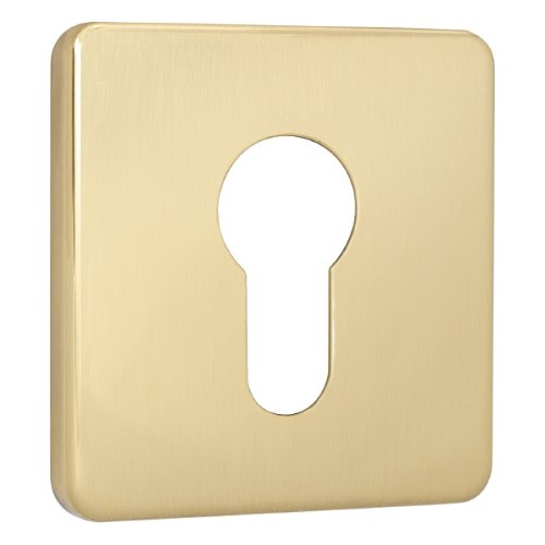 Накладка на серцевину AZZI FAUSTO MY/QSLIM/O квадратна латунь полірована - Фото №1