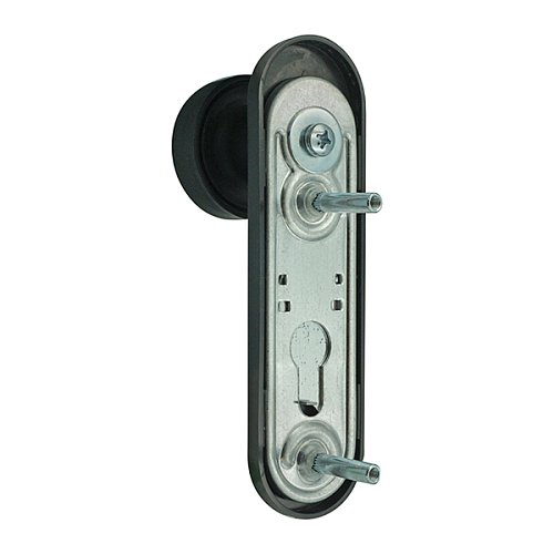 Ручка для антипаники наружная MARVON SP32 фиксированная глухая черный матовый - Фото №4