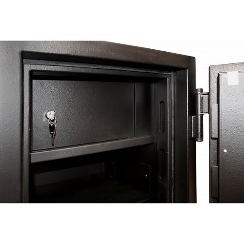Сейф вогнезламостійкий GRIFFON CL II.68.E BLACK - Фото №5