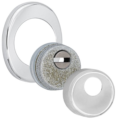 Протектор AZZI FAUSTO Antitubo HB-PATT 25 мм ME50/85X70/CL овальний широкий хром полірований - Фото №1