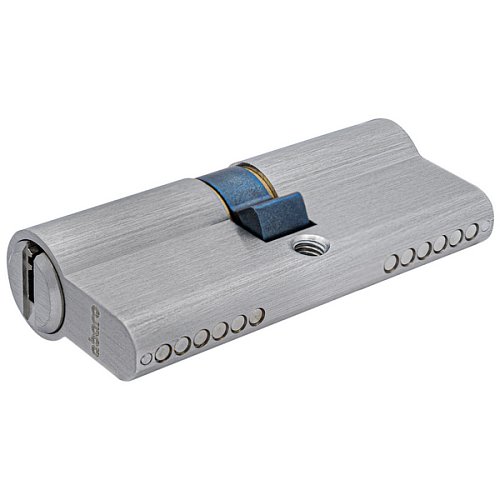 Циліндр ABARO B100 80 (35*45) Ni нікель сатин 5 ключів - Фото №3