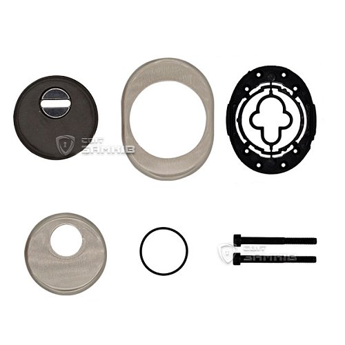 Протектор AZZI FAUSTO F23 Antitubo Widia 25 мм никель сатин - Фото №4