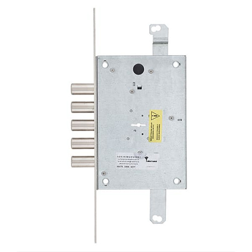 Механізм замка MUL-T-LOCK Matrix DFMA0328M (BS65мм) хром полірований без зв.планки - Фото №2