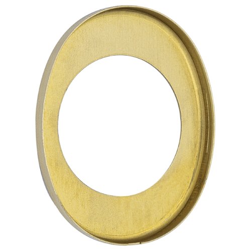 Накладка на протектор AZZI FAUSTO ME50/85X70/OS овальна широка латунь матова - Фото №2