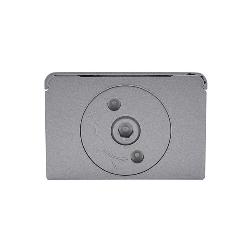 Доводчик CISA C1611.03.0.97 Professional Plus2 BC STD HO с фиксацией до 80 кг серый - Фото №5
