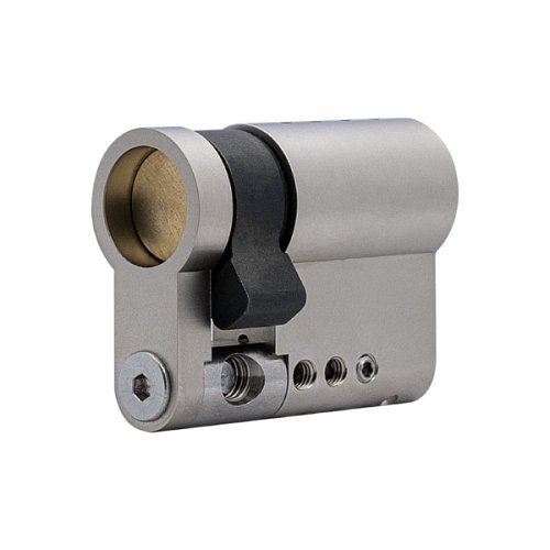 Циліндр половинка ABARO P600 (модульний) 61 (51*10) Ni нікель сатин 5 ключів - Фото №4