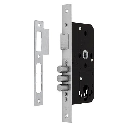 Механізм замка SANTOS 985 (BS50*85мм) матовий хром - Фото №1