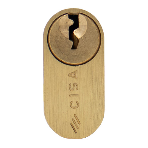 Цилиндр CISA Oval 08210 70 (35*35) овальный для электромех. замков - Фото №2