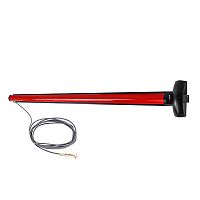 Антипаника накладная CISA eFAST 59851.10 1-точечная электромоторная красный/черный