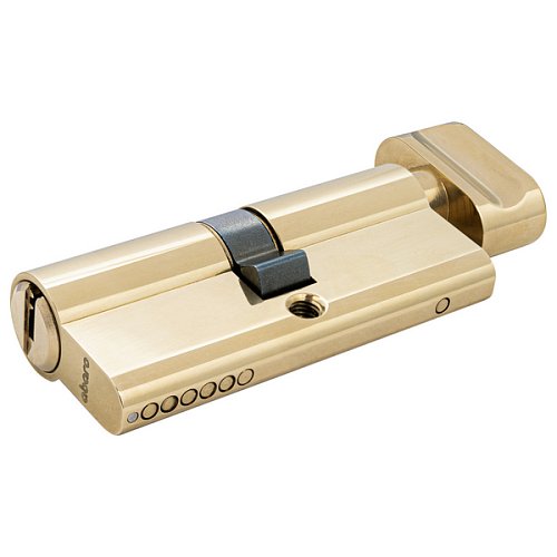 Циліндр ABARO B100 70T (35*35T) G латунь полірована 5 ключів - Фото №4