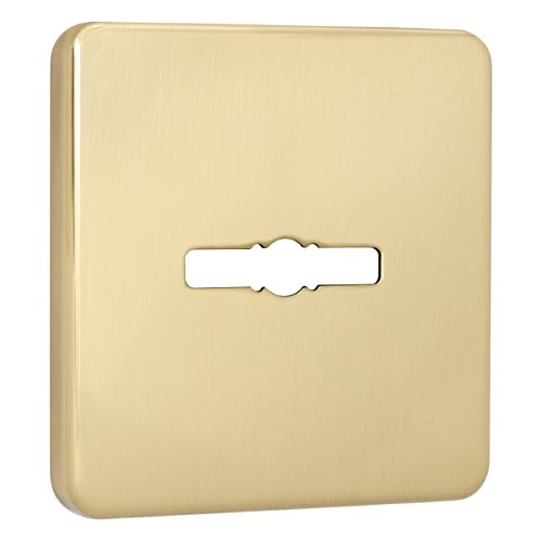 Накладка сувальдна AZZI FAUSTO MDM/QSLIM/O квадратна латунь полірована - Фото №1