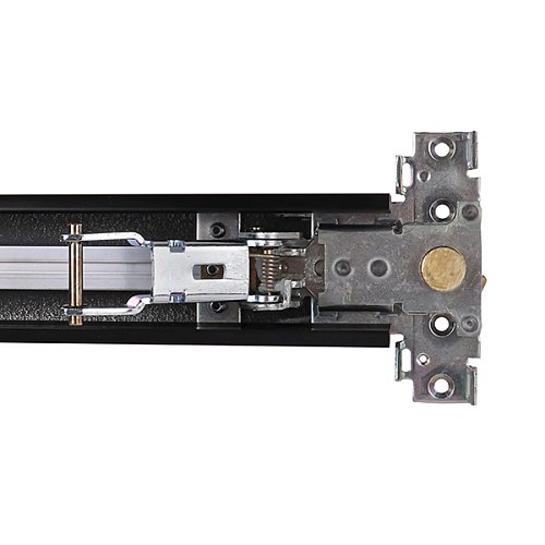 Комплект врізної електромоторної антипаніки CISA eFAST 59751.00 1200 мм червона із замком та ручкою - Фото №6