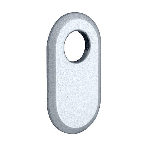 Щиток DISEC A2427 овальный хром матовый - Фото №1