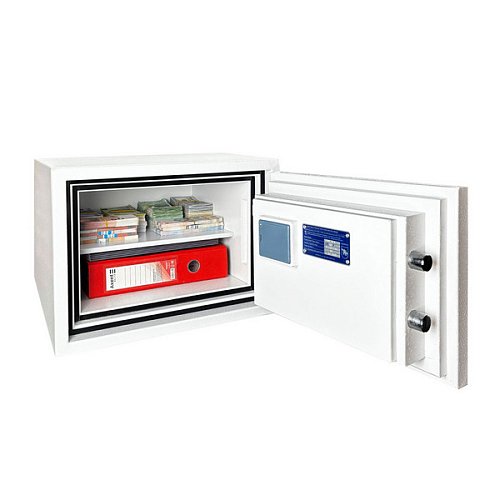 Сейф вогнестійкий GRIFFON FRS.32.E WHITE - Фото №7