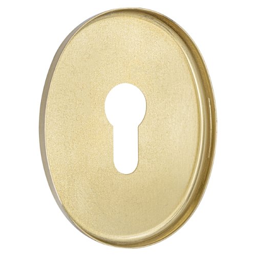 Накладка на серцевину AZZI FAUSTO MY/85X70/OS овальна широка латунь матова - Фото №2