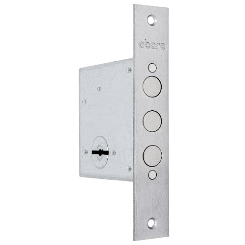 Механизм замка ABARO M8.8D (BS52мм) матовый никель 5 ключей - Фото №3