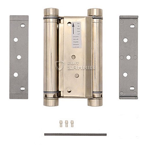 Завіс барний з гальмом ALDEGHI LUIGI 101AN125B 125 мм AN нікель - Фото №13