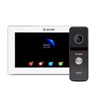 Комплект відеодомофона BCOM BD-770FHD/T White Kit білий