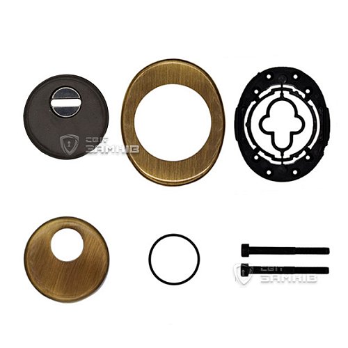 Протектор AZZI FAUSTO F23 Antitubo Widia 25 мм 85х70 бронза - Фото №4