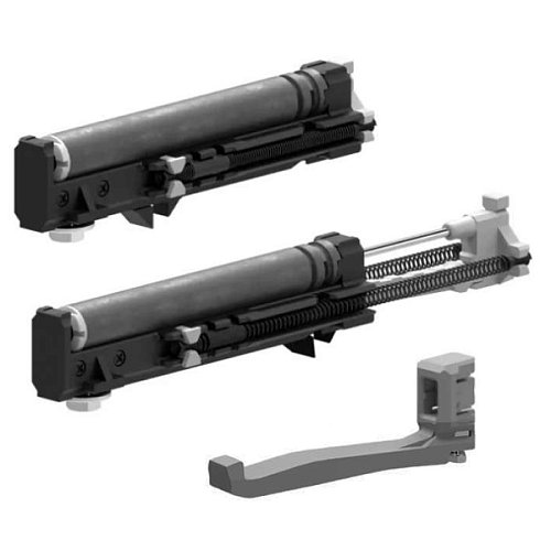 Дотягувач Valcomp SILENT-STOP для систем HERKULES профіль H0, H1, H2 вагою до 80 кг - Фото №3