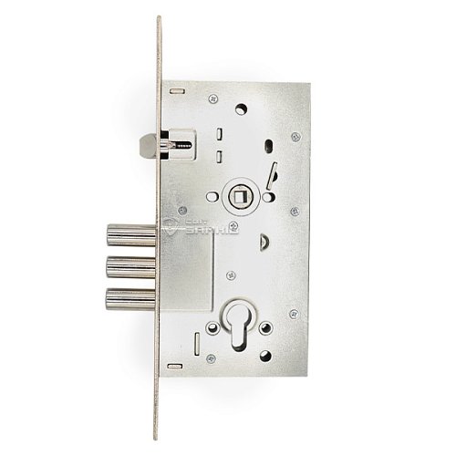 Механізм замка MOTTURA DP58171000 (BS60*85мм) нікель матовий - Фото №3