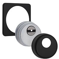 Протектор AZZI FAUSTO Antitubo 25 мм ME50/QSLIM/NO квадратний чорний матовий