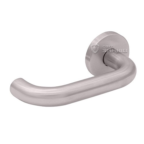 Ручки на розетте SHERLOCK SH 1002 нержавеющая сталь матовая - Фото №3