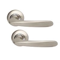 Ручки на розеті ARMADILLO Pava (BK6-1-ET-1) SN/CP матовий нікель/хром