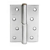 Петля APECS Steel 100*75 мм - NIS шлифованный никель L левая