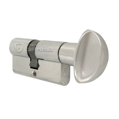 Циліндр CORTELLEZZI PRIMO 117F 70T (30*40T) хром матовий - Фото №3