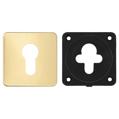 Накладка на серцевину AZZI FAUSTO MY/QSLIM/O квадратна латунь полірована - Фото №3