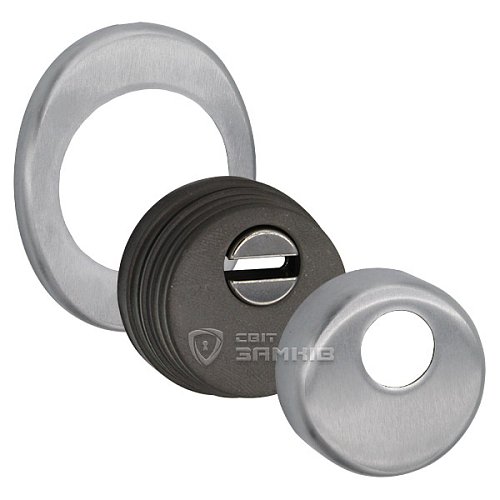 Протектор AZZI FAUSTO F23 Antitubo Widia 33 мм 85х70 матовий хром - Фото №2