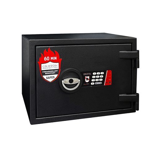 Сейф огнестойкий GRIFFON FRS.30.E BLACK - Фото №1