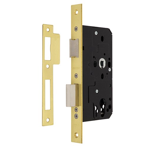 Механізм замка SANTOS 785 (BS60*85мм) матова латунь - Фото №1