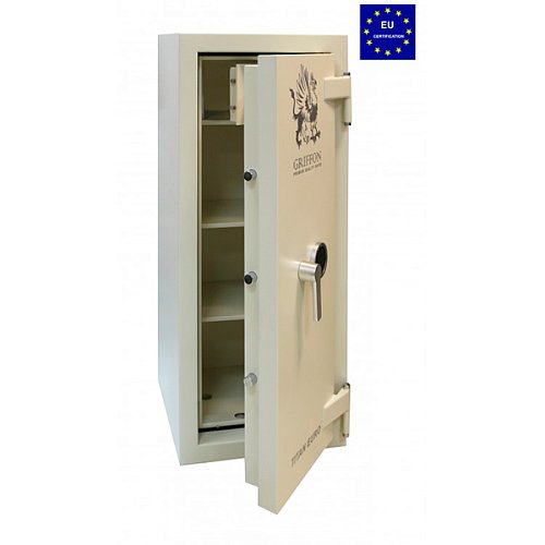 Сейф вогнезламостійкий GRIFFON CLE II.120.E CREAM - Фото №2