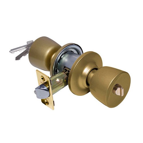 Ручки-защелка TESA TULIP 3500U0 (BS60/70мм) матовая латунь - Фото №1